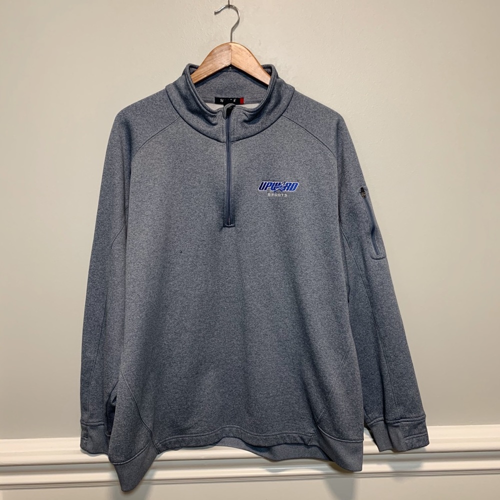 Sport Tek - size XL hoodie w/ zipped pocket on sleeve